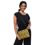 i give my all to god crossbody bag/ ARTIST: Yolanda Barreto / YB Boricua Art LLC