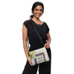 the brown door crossbody bag
