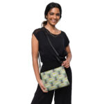 sugarcreek too door crossbody bag/ ARTIST: Yolanda Barreto / YB Boricua Art LLC