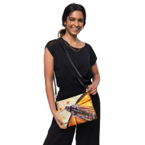 rejoice today crossbody bag / ARTIST: Yolanda Barreto / YB Boricua Art LLC