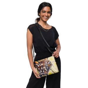 to you are all things crossbody bag / ARTIST: Yolanda Barreto / YB Boricua Art LLC