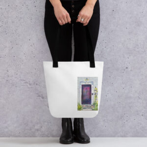 black is not black door bag