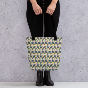 popcorn is here bag