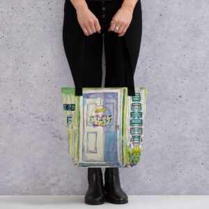 the white door bag