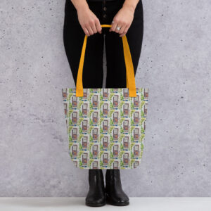 the brown door bag