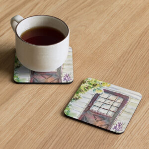 the brown door coaster