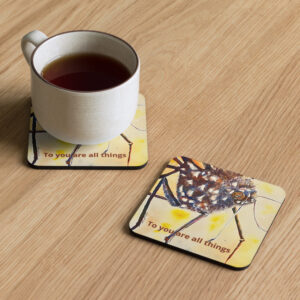 to you are all things coaster / ARTIST: Yolanda Barreto / YBboricua Art LLC