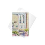 spring door greeting card
