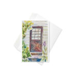 the brown door greeting card