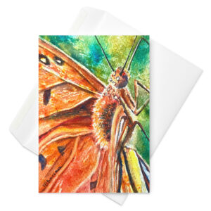 sweet wings greeting card