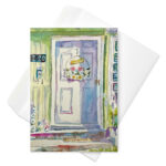 the white door greeting card