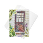 the brown door greeting card