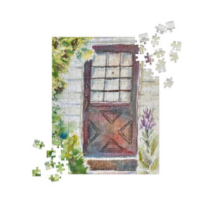 the brown door jigsaw puzzle