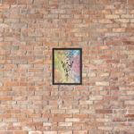 viking symbol framed print