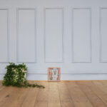 summer door framed paper print