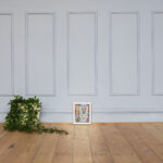 summer door framed paper print