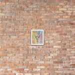 viking symbol framed print