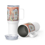 summer door travel mug