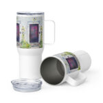 black is not black door travel mug