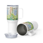 at the door travel mug