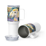 popcorn is here travel mug