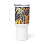 thank you lord travel mug / ARTIST: Yolanda Barreto / YB Boricua Art LLC
