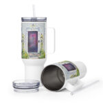 black is not black door travel mug