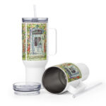 door in france travel mug
