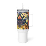 thank you lord travel mug / ARTIST: Yolanda Barreto / YB Boricua Art LLC