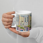 spring door mug