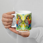 wings of love white / ARTIST: Yolanda Barreto / YB Boricua Art LLC