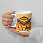 rejoice today mug / ARTIST: Yolanda Barreto / YB Boricua Art LLC