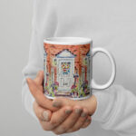 summer door mug / ARTIST: Yolanda Barreto / YB Boricua Art LLC