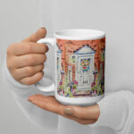summer door mug / ARTIST: Yolanda Barreto / YB Boricua Art LLC