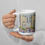 spring door mug