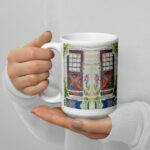 the brown door mug