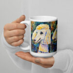 popcorn is here mug / ARTIST: Yolanda Barreto / YB Boricua Art LLC