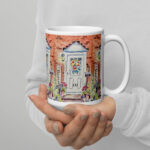 summer door mug / ARTIST: Yolanda Barreto / YB Boricua Art LLC