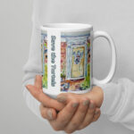 save the turtles mug