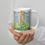 at the door mug
