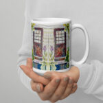 the brown door mug