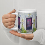 black is not black door mug