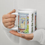 save the turtles mug