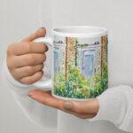 at the door mug