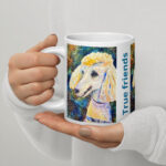 popcorn is here mug / ARTIST: Yolanda Barreto / YB Boricua Art LLC