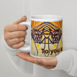 to you are all things mug / ARTIST: Yolanda Barreto / YB Boricua Art LLC