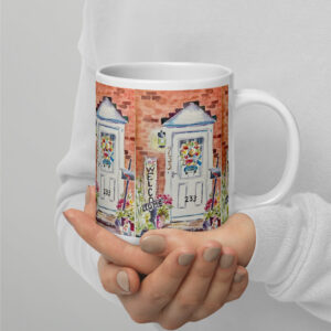 summer door mug