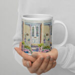 spring door mug