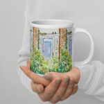 at the door mug