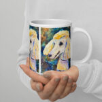 popcorn is here mug / ARTIST: Yolanda Barreto / YB Boricua Art LLC